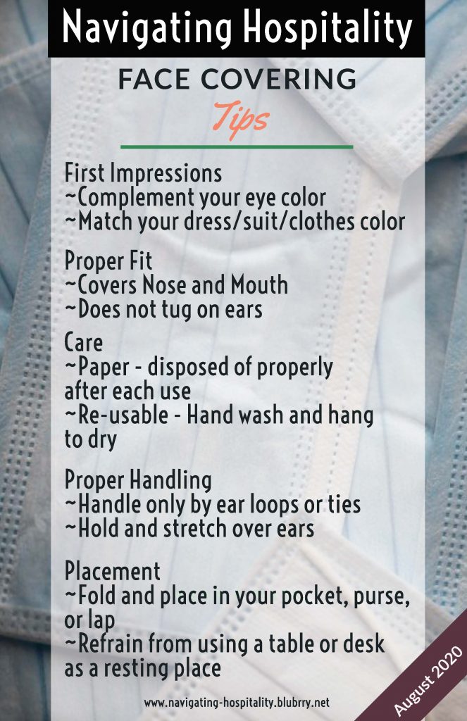 Face Covering Tips
